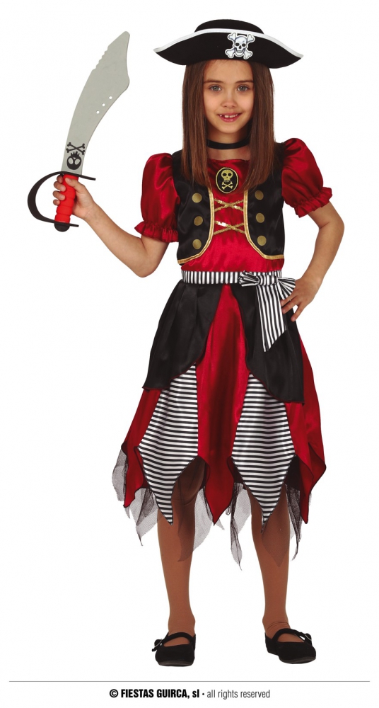 Jak Zrobic Stroj Piratki Dla Dziewczynki STRÓJ DLA DZIECI PIRATKA 10-12 LAT | Kraszek Platforma B2B